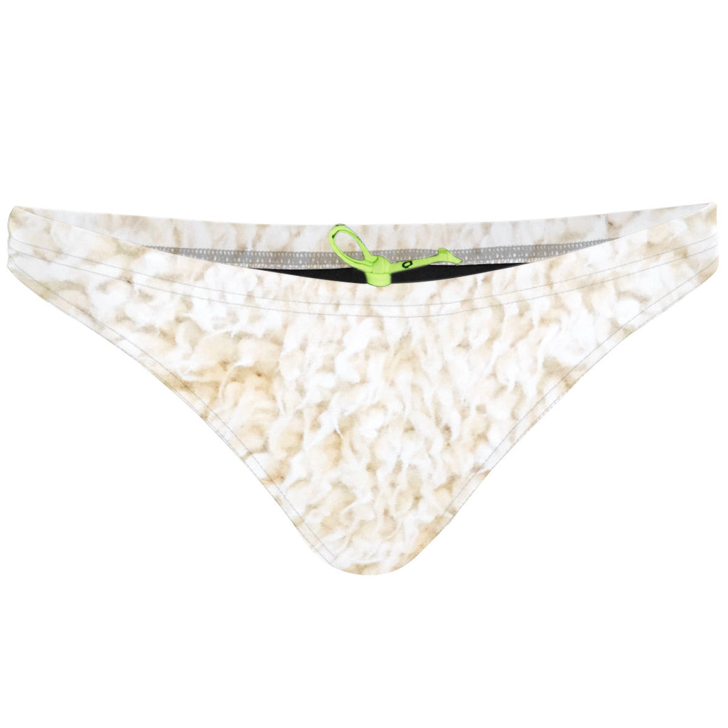 Wool 2 - Tieback Bikini Bottom