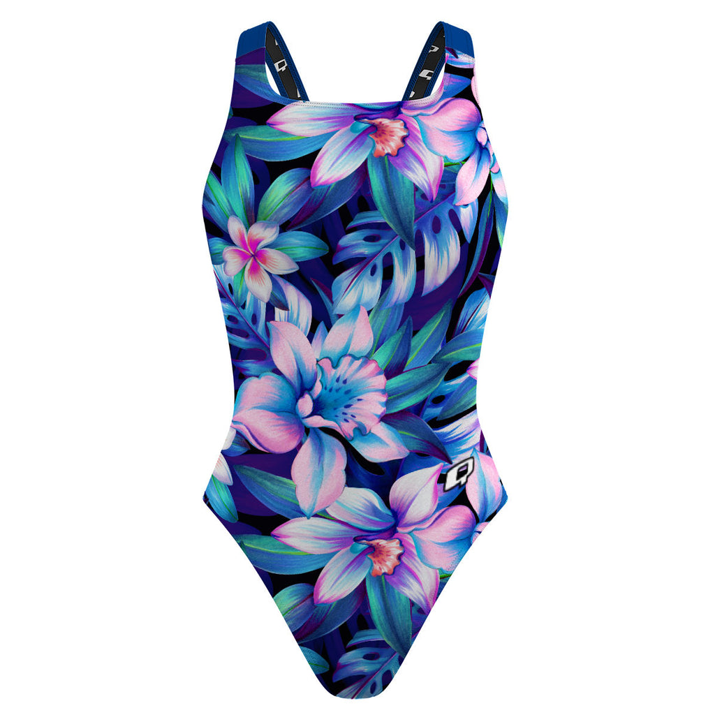 Outstanding Orchids - Classic Strap Swimsuit
