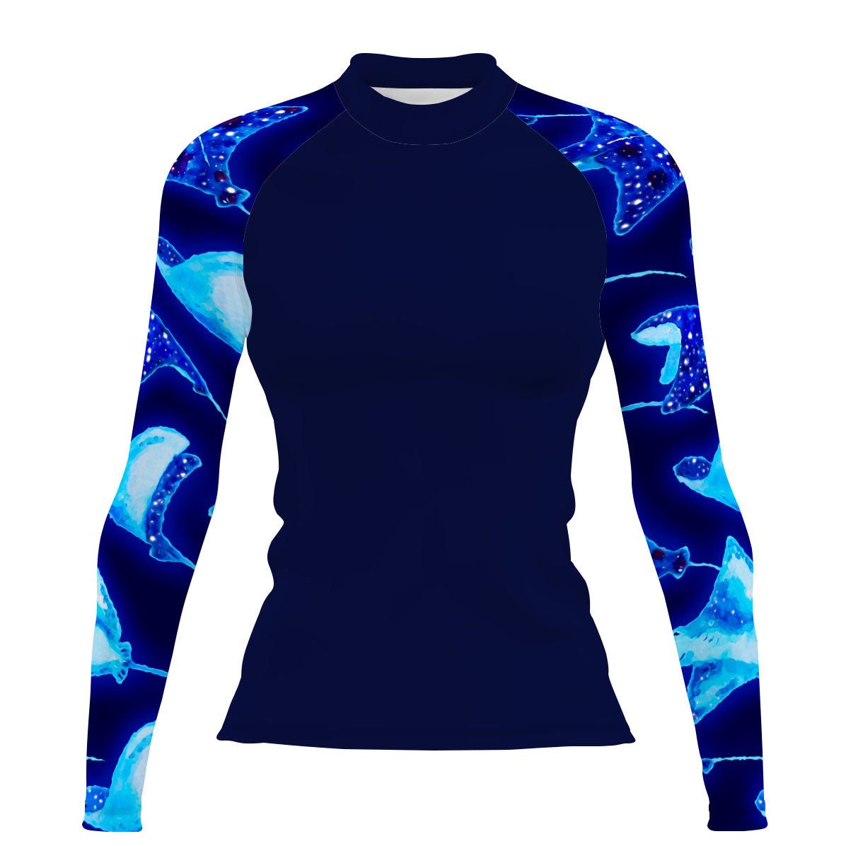 Manta Rays - Women's Surf UPF50+ Long Sleeve Rash Guard