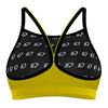 Yellow Classic Sports Bikini Top