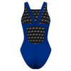 Solid Royal Blue - Classic Strap Swimsuit