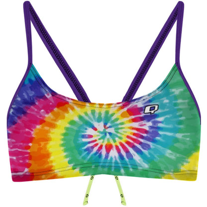Tie Dye Colors - Bandeau Top