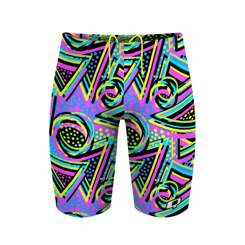 Purple 80s - Jammer Swimsuit