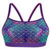 Mermaid Scales Classic Sports Bikini Top