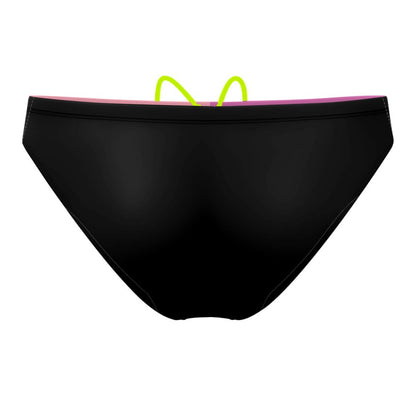Tricolor Hot Pink and Pink Waterpolo Brief