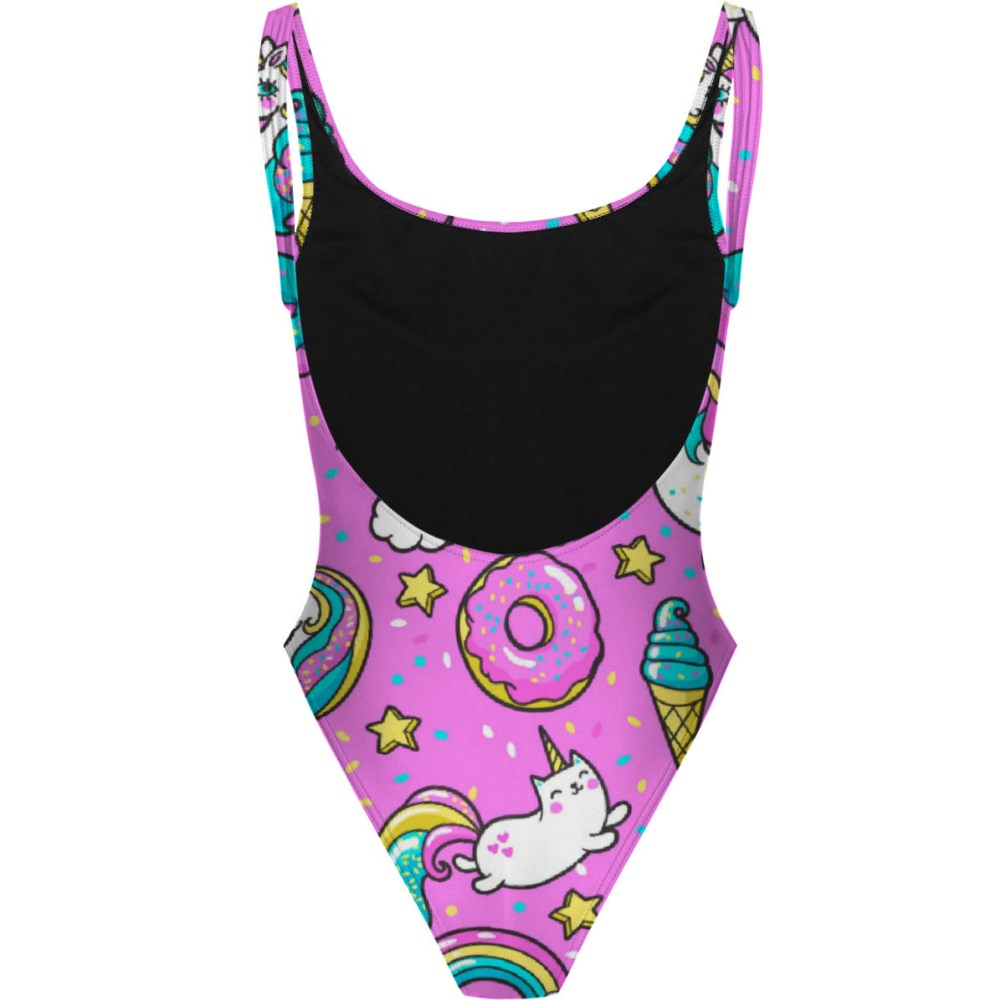 Confetti - High Hip One Piece Swimsuit
