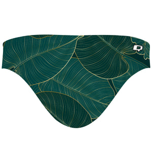 Leafy Green - Bandeau Bikini Bottom
