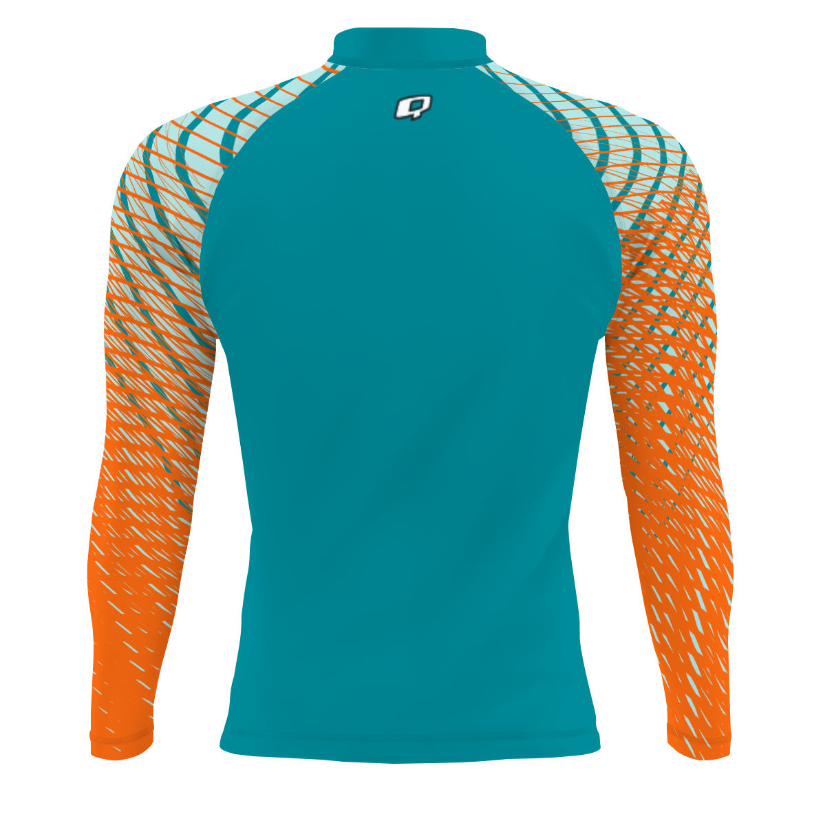 Bengal Stripes - Men's Surf UPF50+ Long Sleeve Rash Guard