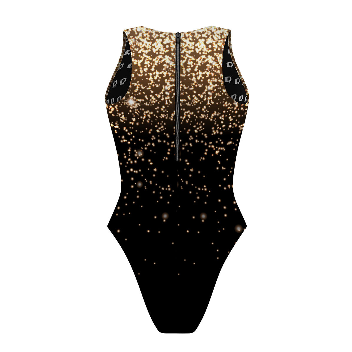 All That Glitter - Women Waterpolo Swimsuit Cheeky Cut