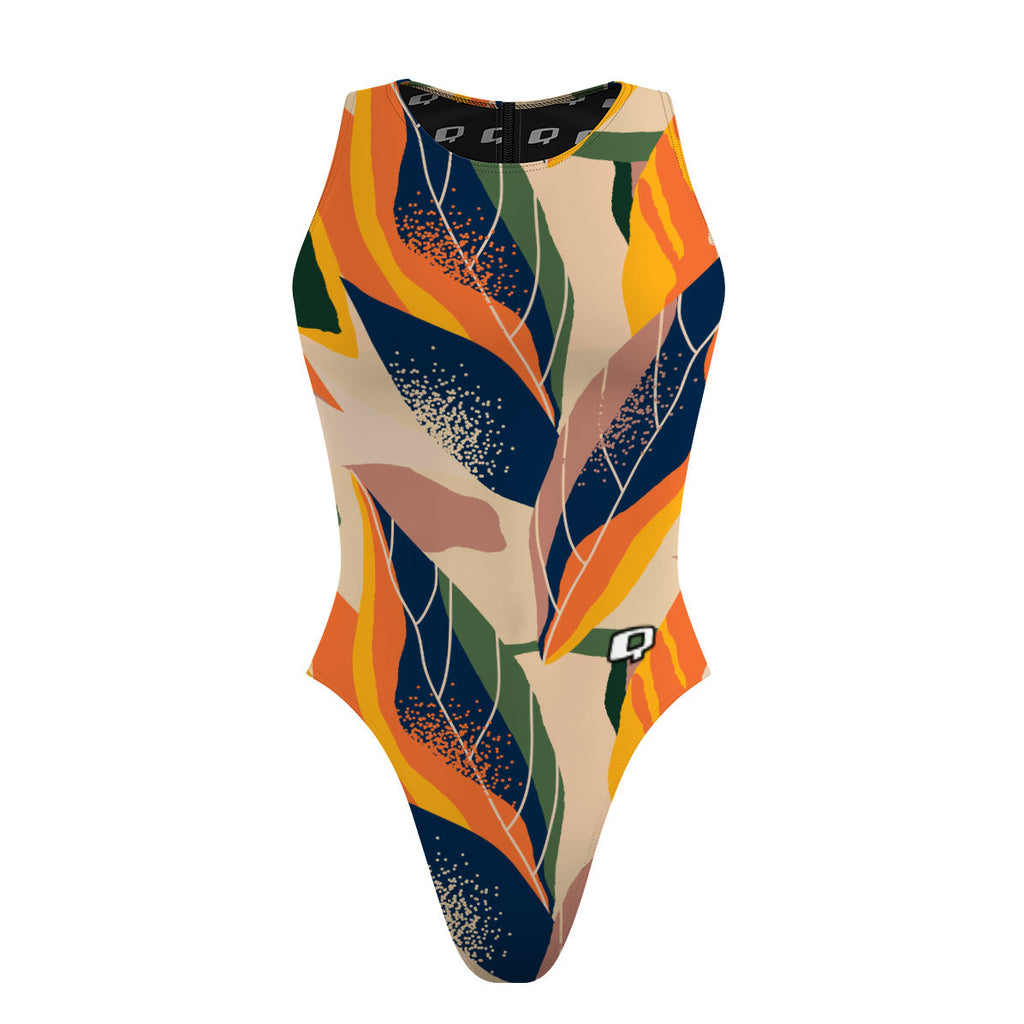 Jungle - Women Waterpolo Swimsuit Cheeky Cut