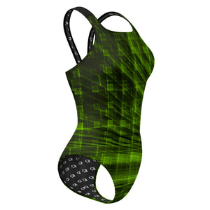 Chlorophyll Lazer Classic Strap Swimsuit