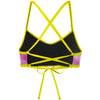 Tie Dye Pink  Ciara Tieback Bikini Top