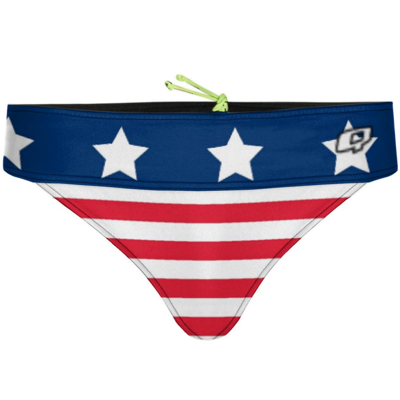 Stars and Strips Demi Cheeky Cut Bikini Bottom