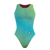 Solar Flare/Solar Women Waterpolo Reversible Swimsuit Classic Cut