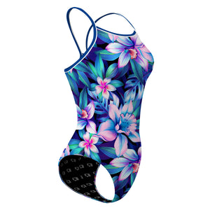 Outstanding Orchids - Skinny Strap Swimsuit