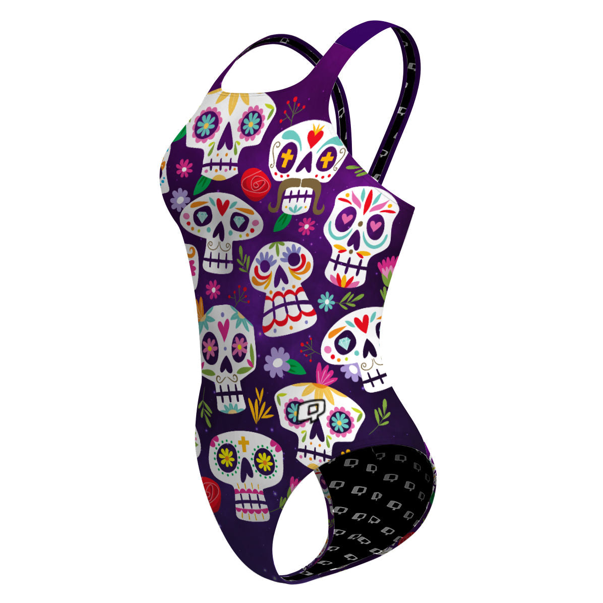 Calaveritas - Classic Strap Swimsuit