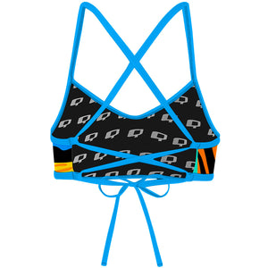Underwater Spring -  Ciara Tieback Bikini Top
