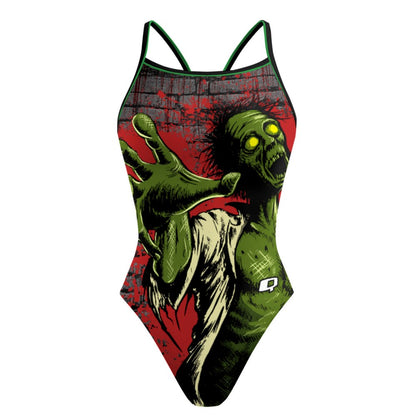 Zombie Skinny Strap Swimsuit