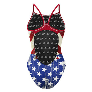 Independence Skinny Strap Swimsuit