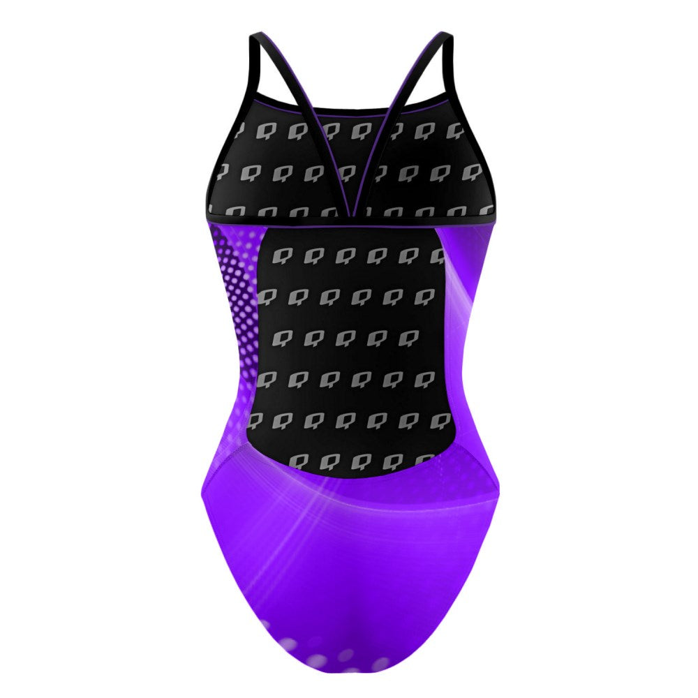 Synthwave - Sunback Tank Swimsuit