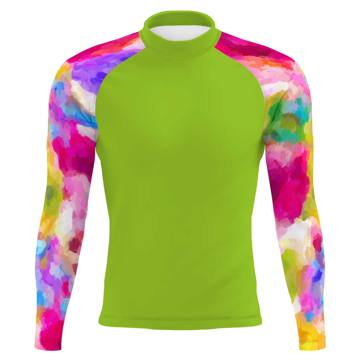 Spring Flowers - Men's Surf UPF50+ Long Sleeve Rash Guard