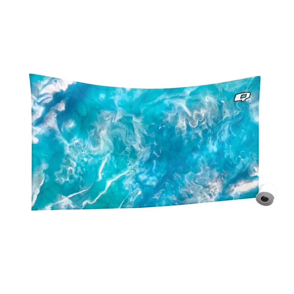 Ocean Topo - Quick Dry Towel