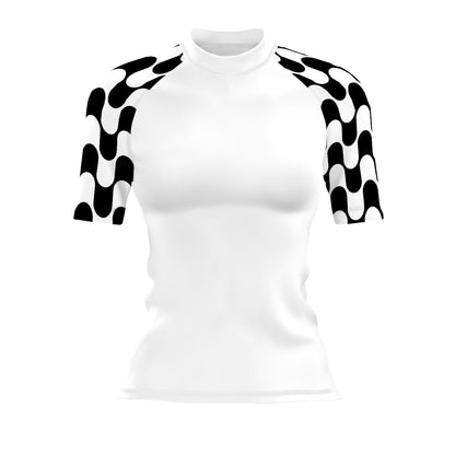 Copacabana - Women's Surf UPF50+ Short Sleeve Rash Guard