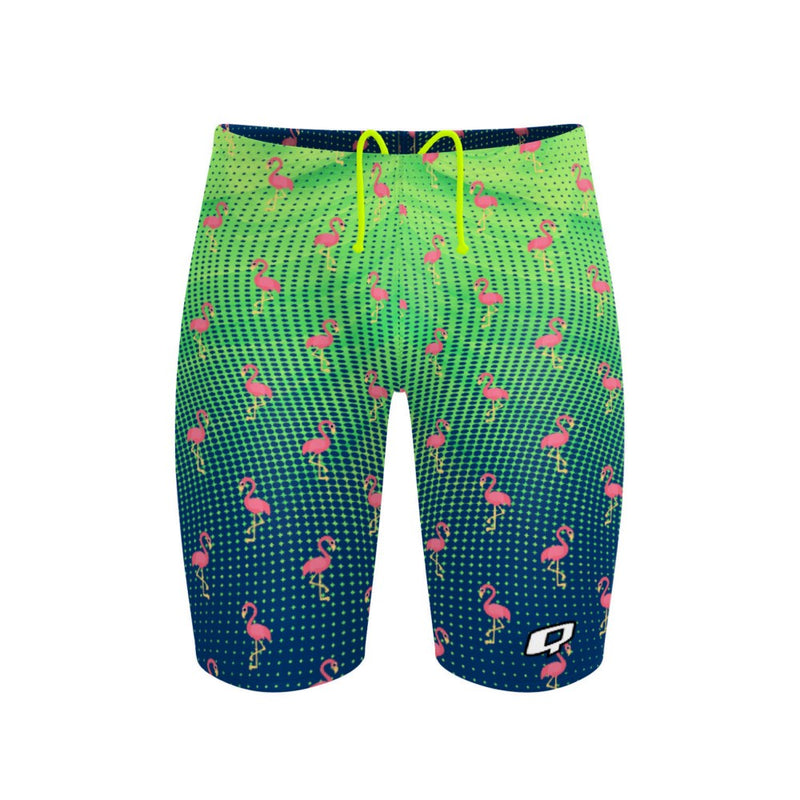 Party Flamingos Jammer Swimsuit