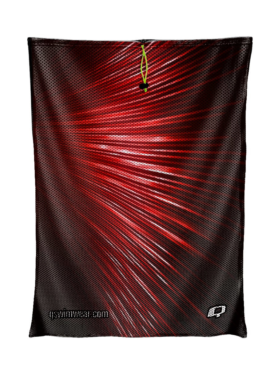 Red Volt Mesh Bag – Q Swimwear