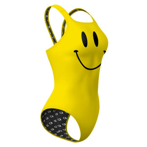Smiley Classic Strap Swimsuit