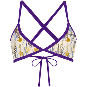 Lavender - Tieback Bikini Top