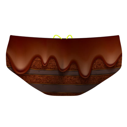 Chocolate Layer Cake Classic Brief Swimsuit