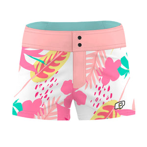 Pink Summertime Women Board Shorts