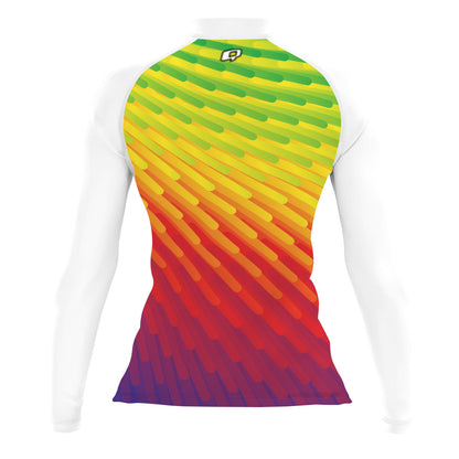 Rainbow - Women's Surf UPF50+ Long Sleeve Rash Guard