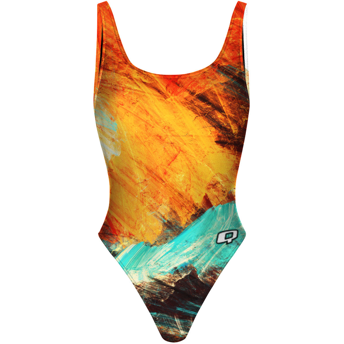 Amber - High Hip One Piece Swimsuit