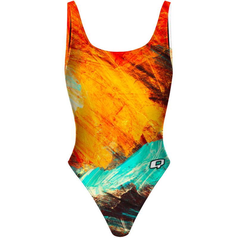Amber - High Hip One Piece Swimsuit