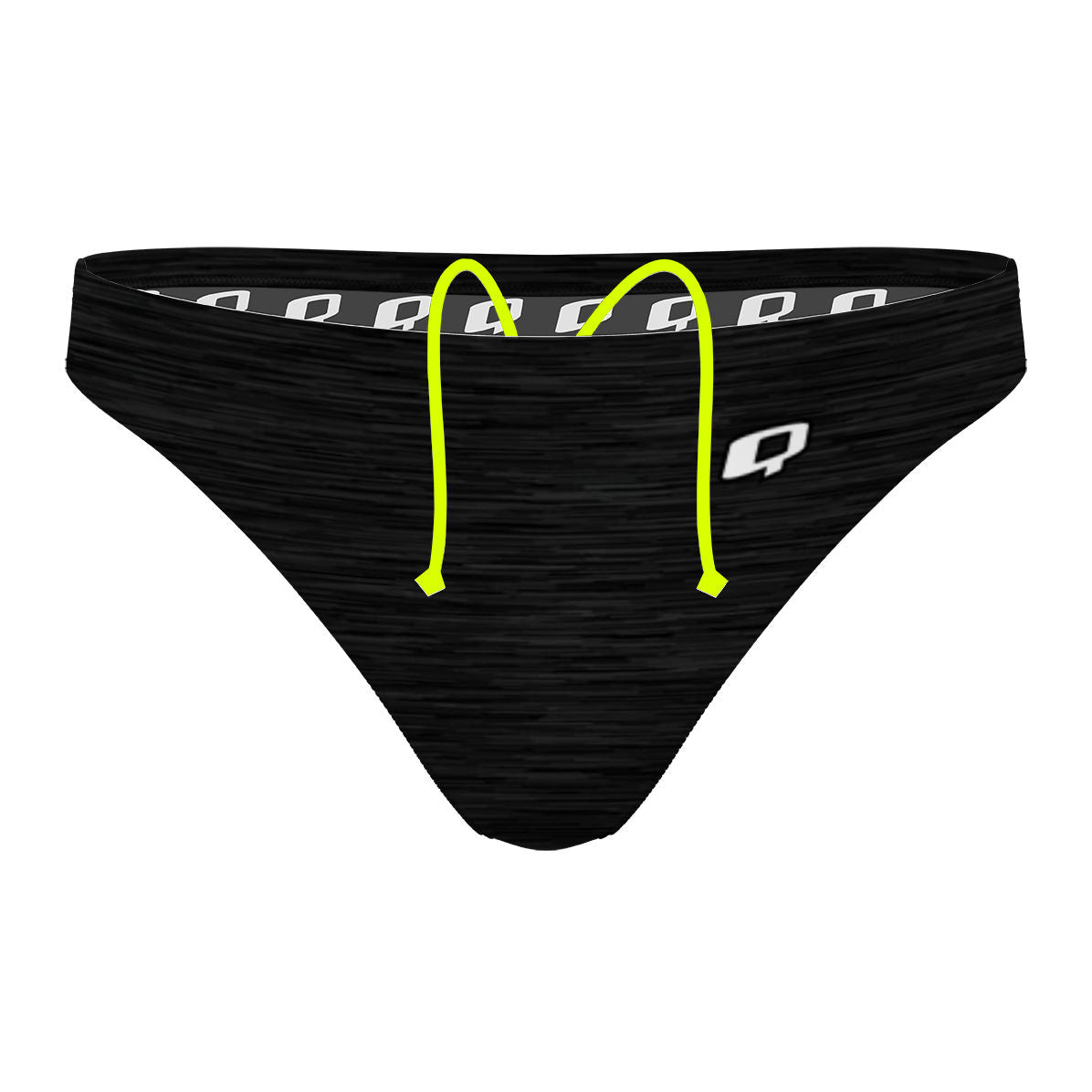 Black Marl - Waterpolo Brief Swimsuit