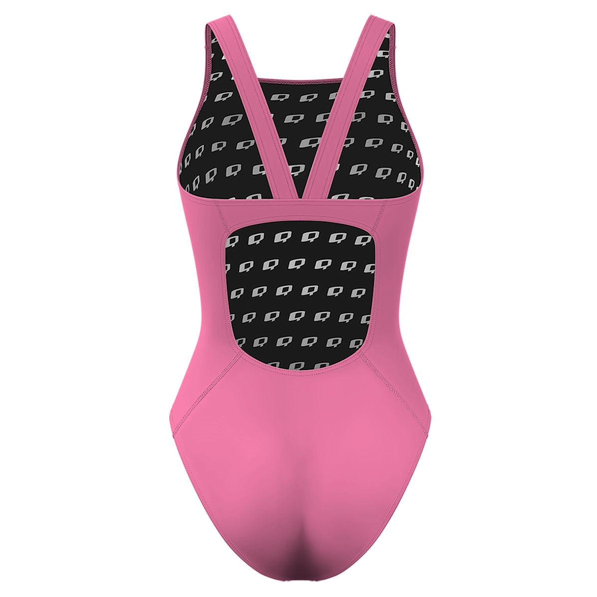 Pink - Classic Strap Swimsuit