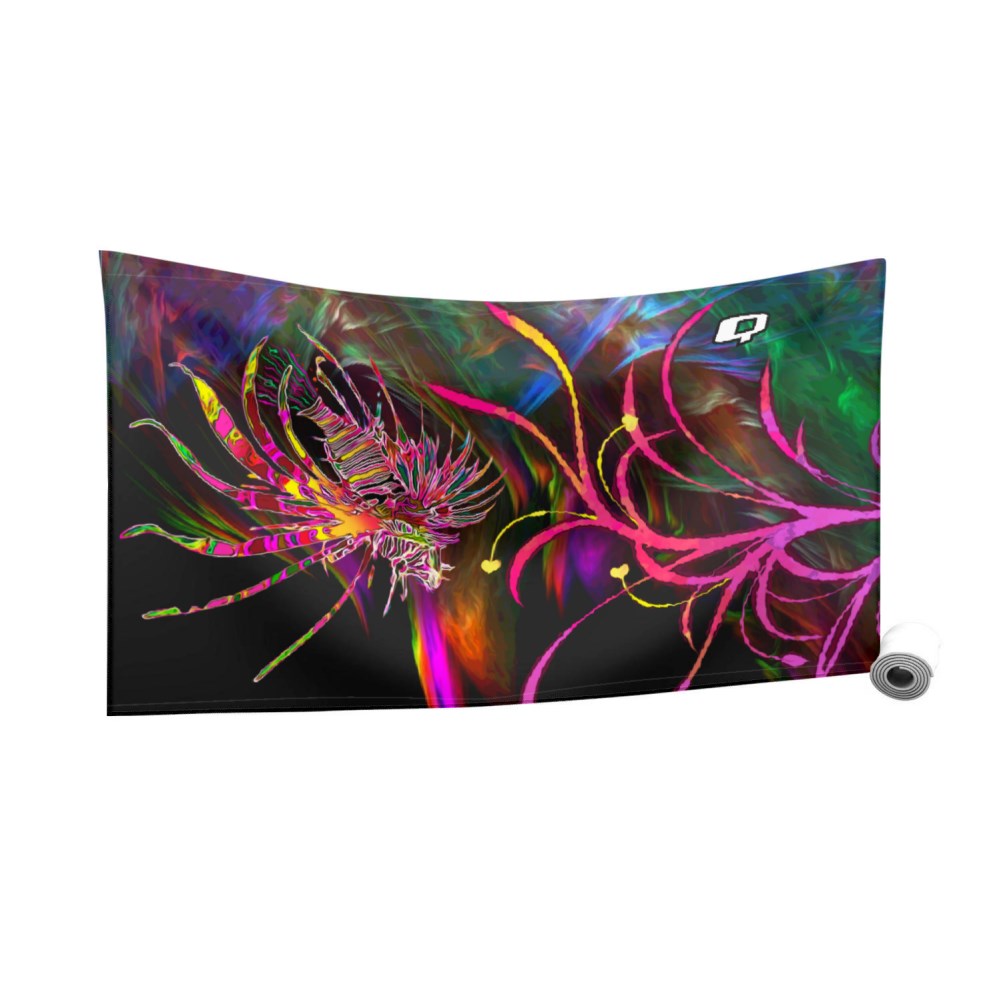 Lionfish in Technicolor - Quick Dry Towel