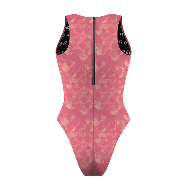 Mighty Mermaid - Women Waterpolo Swimsuit Cheeky Cut