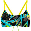 Distortia Bandeau Bikini Top