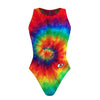 Tie Dye/Melt Tie DyeWomen Waterpolo Reversible Swimsuit Classic Cut