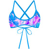 Pastel Flowers -   Demi Tieback Bikini Top