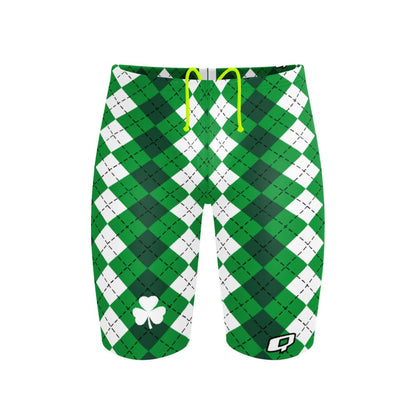 Green Plaid Jammer Swimsuit