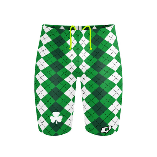 Green Plaid Jammer Swimsuit