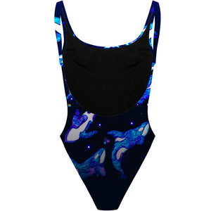 Orca Dance - High Hip One Piece Swimsuit