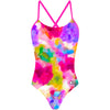 Spring Flowers - Tieback One Piece Swimsuit