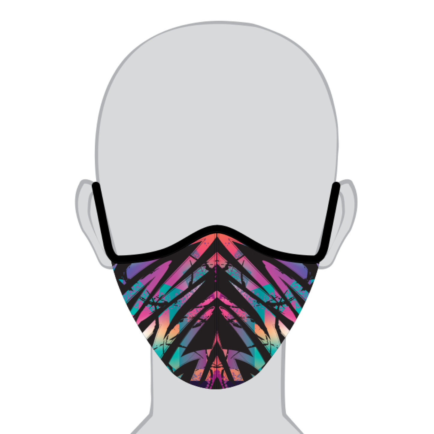 Neon Nights - Facemask