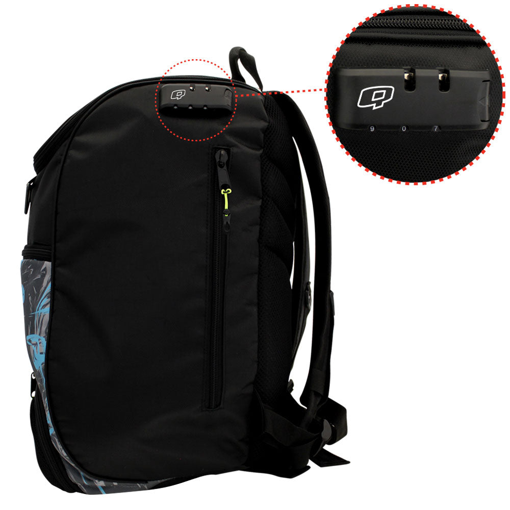Tricolor Backpack-BLACK