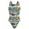 Watercolor Leafs Classic Strap Swimsuit